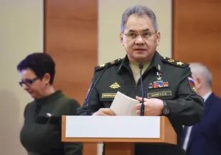 11-03-2019 El ministro de Defensa ruso, el general Sergei Shoigu POLITICA INTERNACIONAL Dmitry Dukhanin