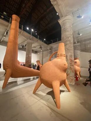 Las esculturas de Chaile compradas por Costantini en Venecia se exhibirÃ¡n en forma permanente en Malba Puertos