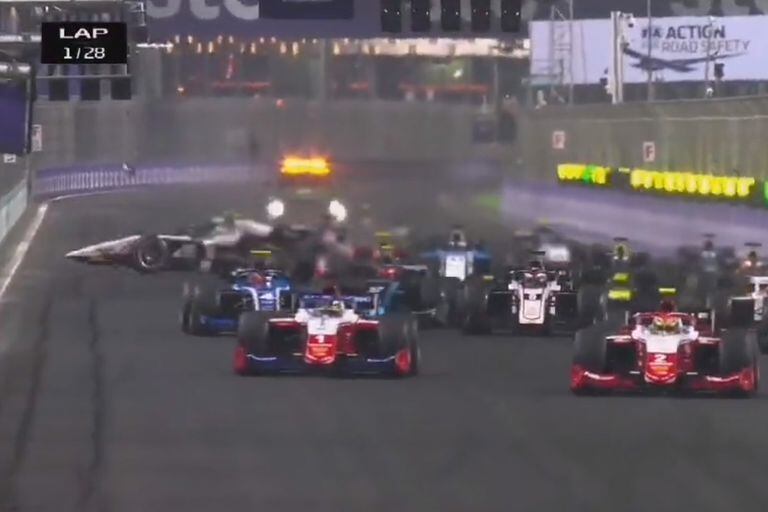 El grave accidente de Fittipaldi en la Fórmula 2