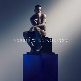 La portada de XXV, el nuevo álbum de Robbie Williams