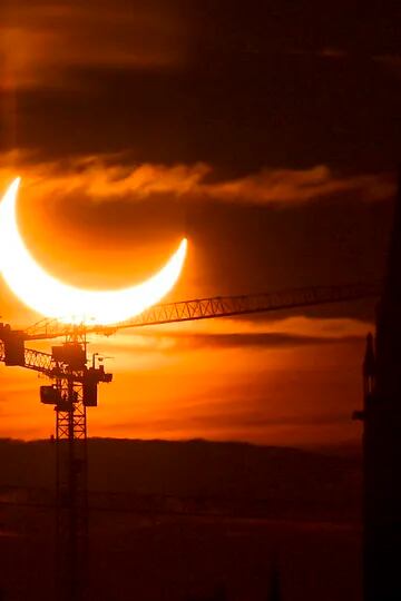 Un eclipse solar parcial será visible en Europa este jueves