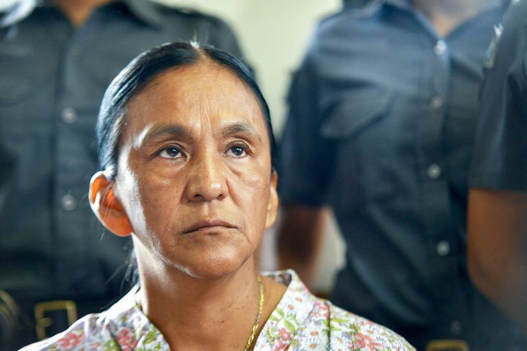 11-30-2017- TÈlam - Jujuy: The detained social leader Milagro Sala assured today, at the beginning of a new oral trial against her, for alleged threats to police officers in 2014, that it is a process 