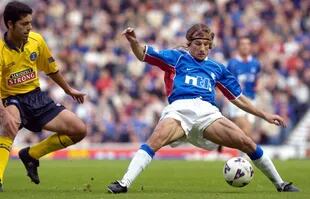 Claudio Caniggia jugó en Rangers y Dundee en la liga escocesa