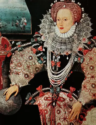 "El retrato de la Armada de Isabel I de Inglaterra", siglo XVI