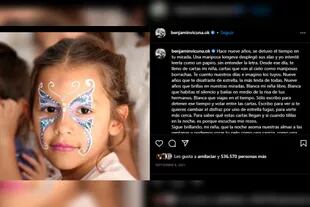 En sus redes sociales, Benjamín recuerda a su hija (Foto Instagram @benjaminvicuna.ok)