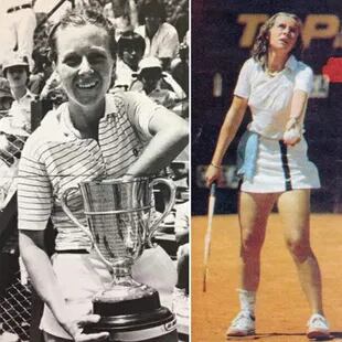 Emilse Raponi se formó sola en el tenis, aunque con el tiempo la acompañaron distintos entrenadores