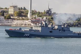 Cómo es la fragata Almirante Makarov, el buque de combate más moderno de Rusia en el Mar Negro