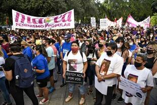 La movilización por el femicidio de Úrsula se replicó en la ciudad de Rosario