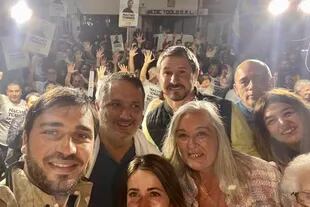 Ignacio Torres y Ana Clara Romero, candidatos de Juntos por el Cambio en Chubut