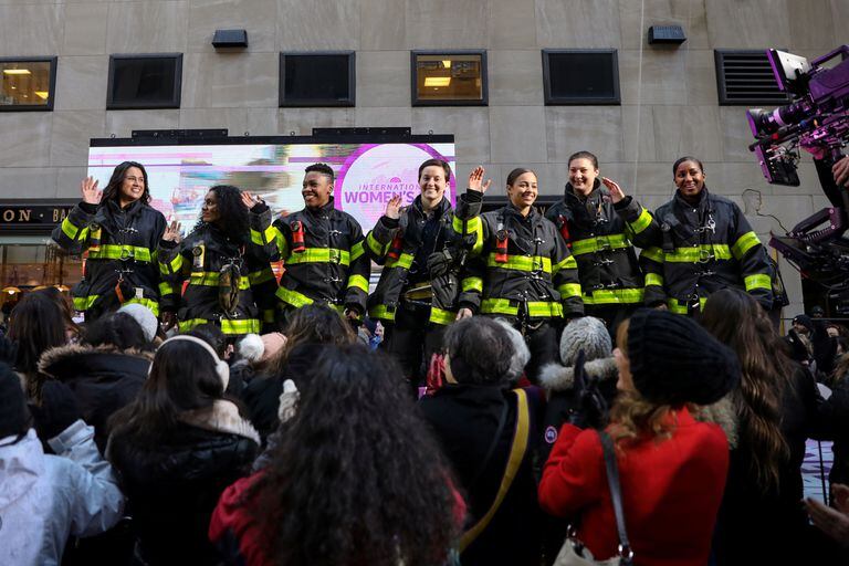 Las bomberas de New York, USA.