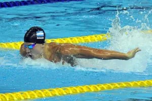 Santiago Grassi, el nadador que se forma en EE. UU. y llega a Lima con un récord