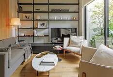 17 ejemplos de muebles multifunción para la pared de tu living