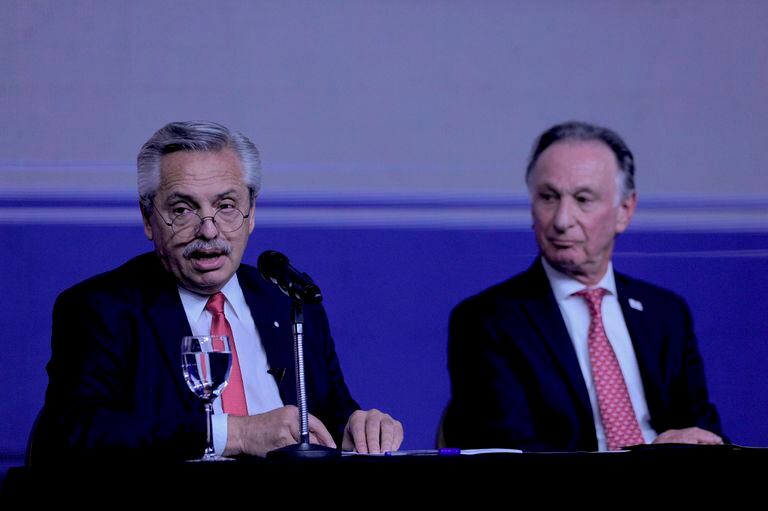 El presidente Alberto Fernández encabezó la convención anual de la Cámara Argentina de la Construcción
