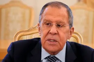 El ministro de Relaciones Exteriores ruso, Sergei Lavrov