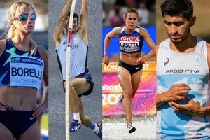 Mundial de atletismo: quiénes son los nueve argentinos que participarán y qué pruebas asumirán