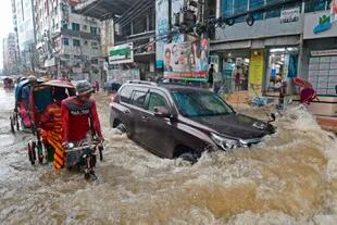 Bangladesh suele sufrir inundaciones provocadas por los monzones y ciclones.