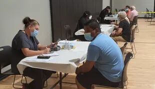 Hondureños residentes de la Florida recibieron vacunas Covid-19