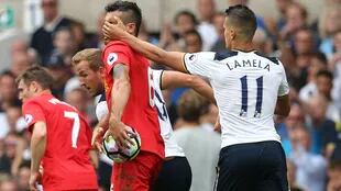 Lamela cometió un penal pero Tottenham al final lo empató