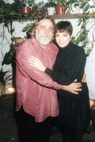 Lino Patalano junto a Liza Minnelli