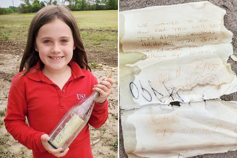 Una mujer y su hija encontraron una botella con una nota escrita tres décadas atrás y, tras viralizarse su hallazgo, dieron con los autores del mensaje