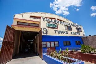 Un taller metalúrgico de la organización Tupac Amaru que fue expropiado por el gobierno de Jujuy