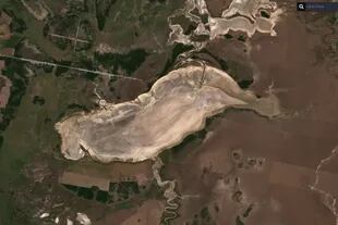 El impacto de la sequía sobre la Laguna El Cristal