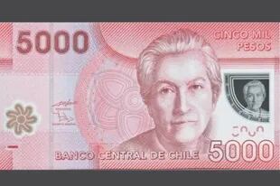 Gabriela Mistral, Premio Nobel de Literatura, recordada en la moneda chilena