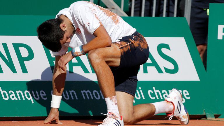Novak Djokovic sucumbió ante Goffin