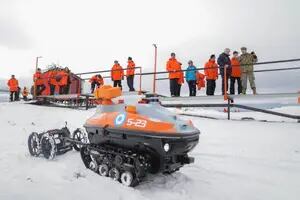 Así es Skua, el robot diseñado en Gualeguaychú que recorre el suelo antártico