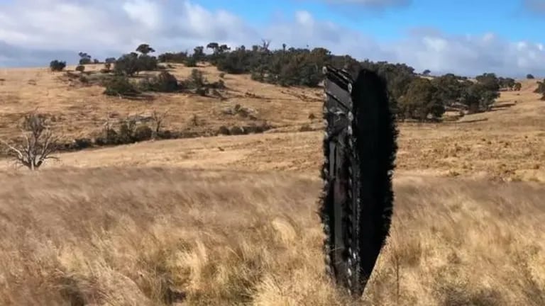 Eine seltsame Entdeckung der SpaceX-Kapsel bleibt auf einer australischen Farm