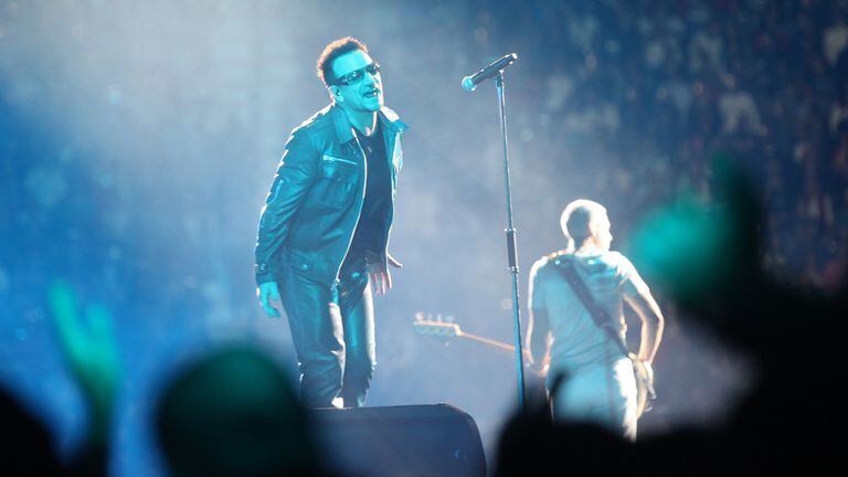 U2, su última visita a la Argentina
