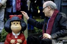 La muerte de Quino: el triste adiós al padre de Mafalda