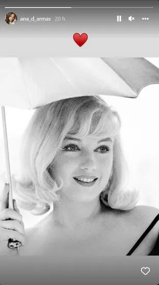 El gesto de Ana de Armas en este día tan especial por Marilyn Monroe