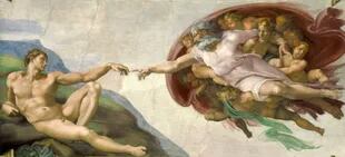 La Creación de Adán es uno de los frescos más reconocidos.