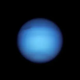 This Hubble Telescope image of Neptune was released on November 18, 2021.