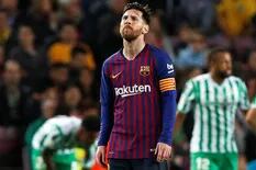 Barcelona-Betis: Messi marcó dos goles en su regreso, pero su equipo cayó