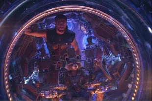 Chris Hemsworth como Thor en Avengers: Infinity War