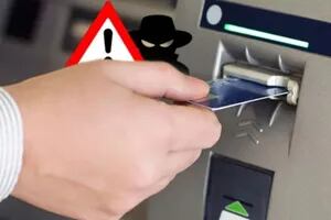 Así podés evitar la clonación de tu tarjeta bancaria en cajeros automáticos