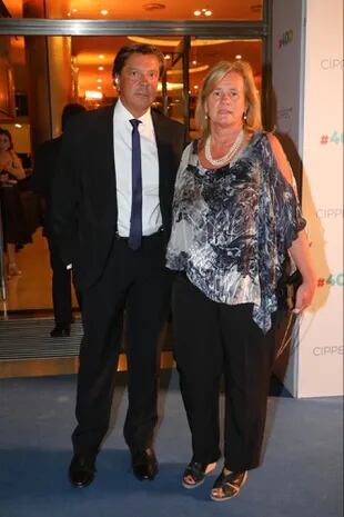Jorge Ortiz y Patricia Ortiz, presidenta de Bodegas Argentinas 