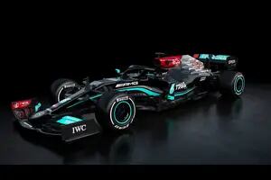 Mercedes W12. El nuevo auto con el que Hamilton buscará el octavo título de F1