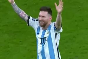 Messi explicó la frase viral que le dijo a Anto Roccuzzo tras consagrarse campeón mundial