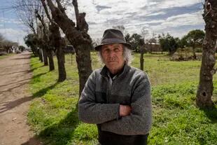 Evelio Ferraro, un jubilado de 80 años que ha vivido toda su vida en el pueblo