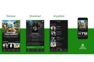 La app Xbox Game Pass