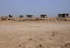 En fotos: el lago Sawa en Irak muere en manos del hombre y el cambio climáticio