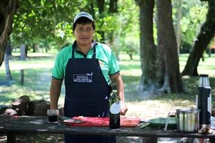 Pili Avalos (49) miembro de la red Cocineros del Iberá