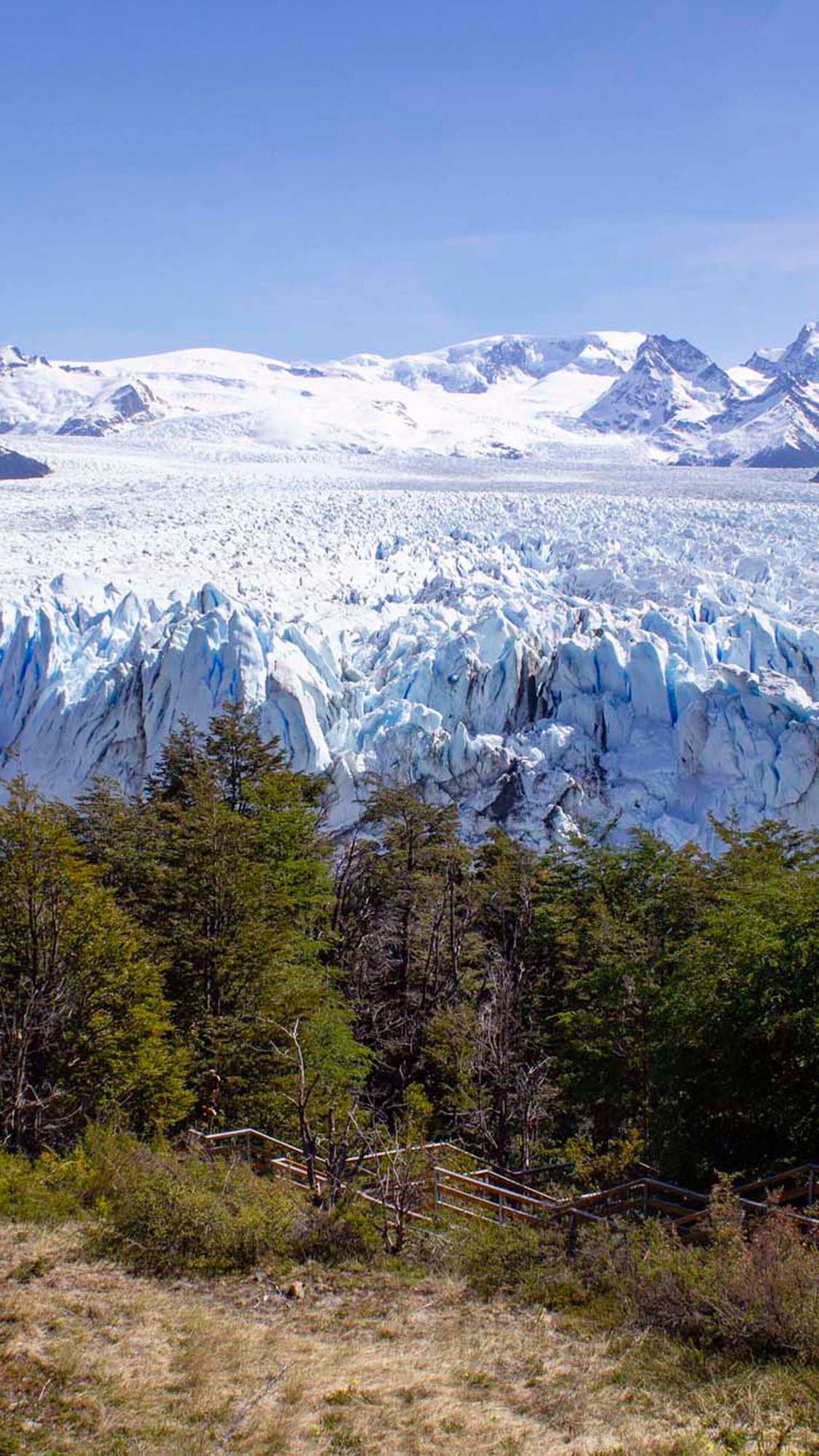 Titulo De La Nacion Fenomeno Empezo Un Inusual Proceso De Ruptura Del Glaciar Perito Moreno