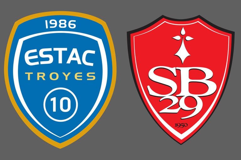 Troyes et Brest ont fait match nul 1-1 en Ligue 1 française