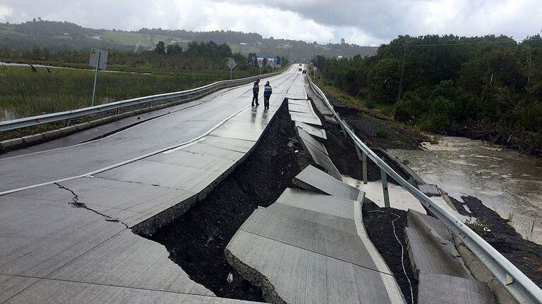 Un fuerte sismo hizo temblar al sur de Chile