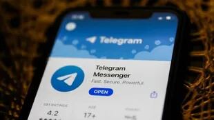 La aplicación Telegram.