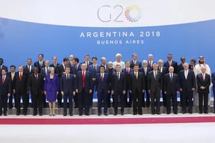 Foto de familia de la Cumbre de Líderes del G20 en Buenos Aires